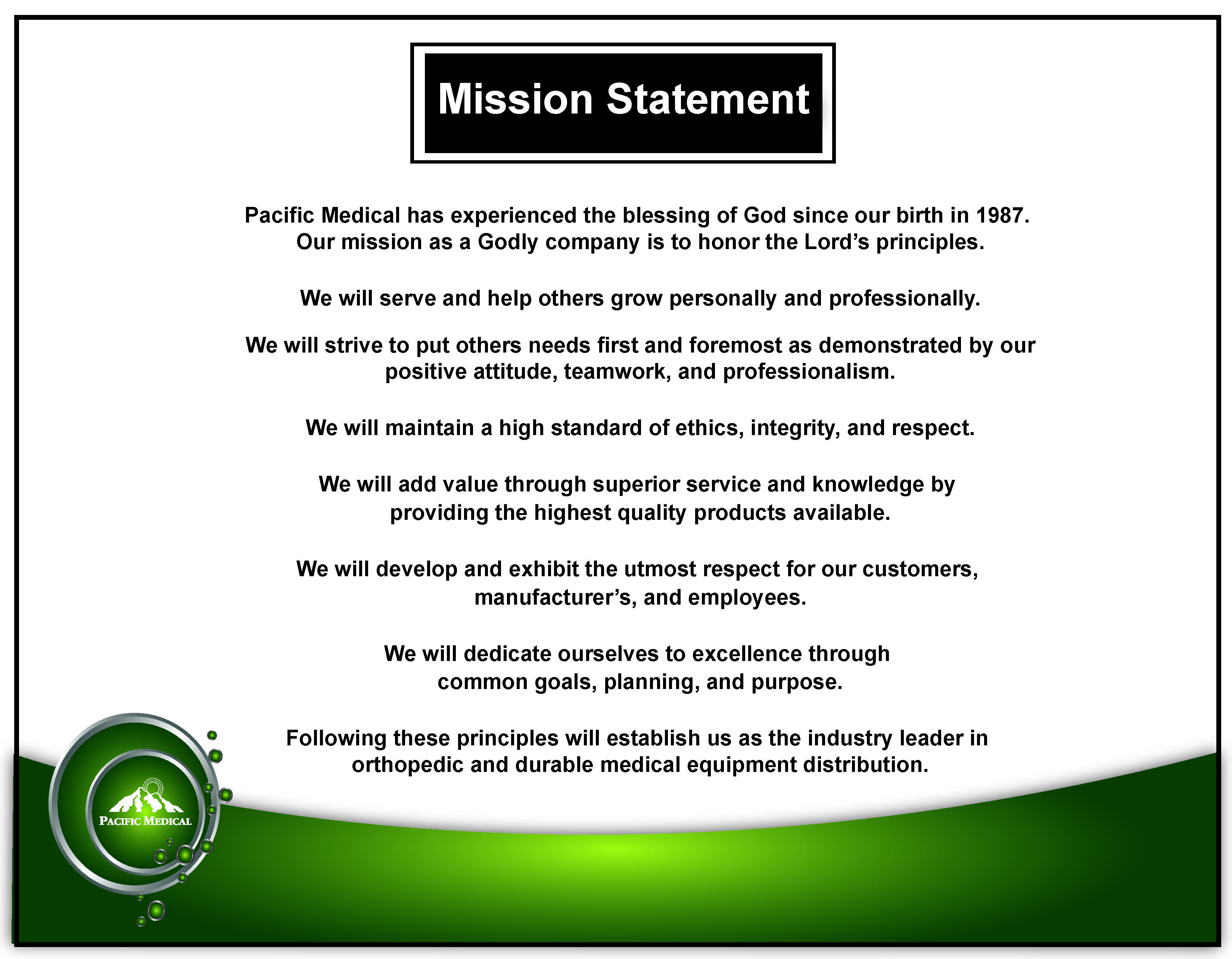 What Is A Good Mission Statement For A Business